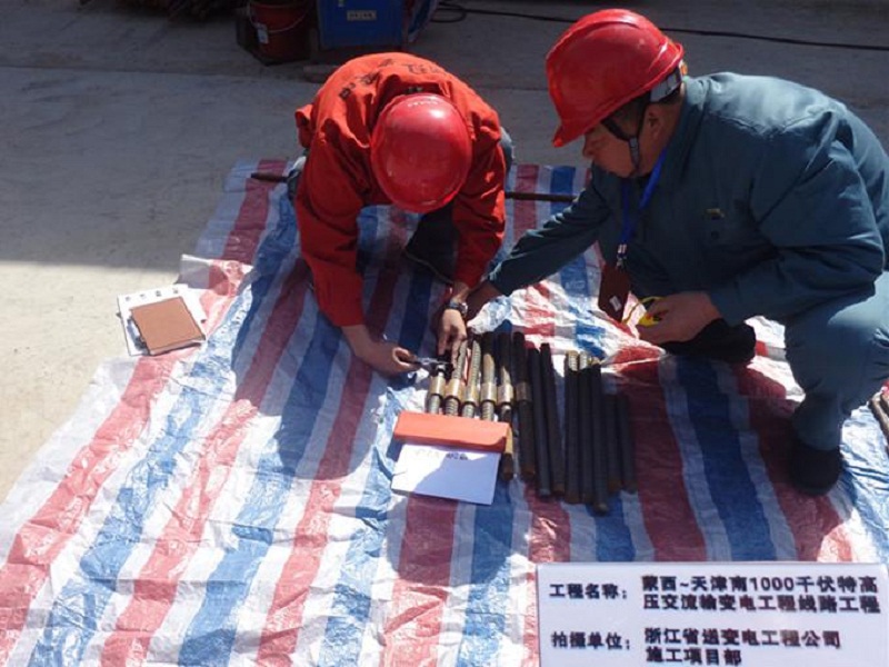 蒙天特高压线路全面开工并开始基础浇制