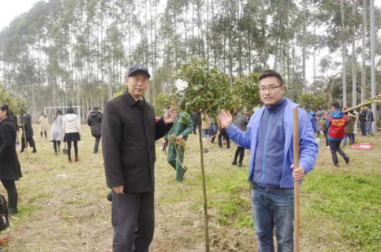 大地回春 植树造林 pg电子游戏试玩电力集团积极加入园区植树运动