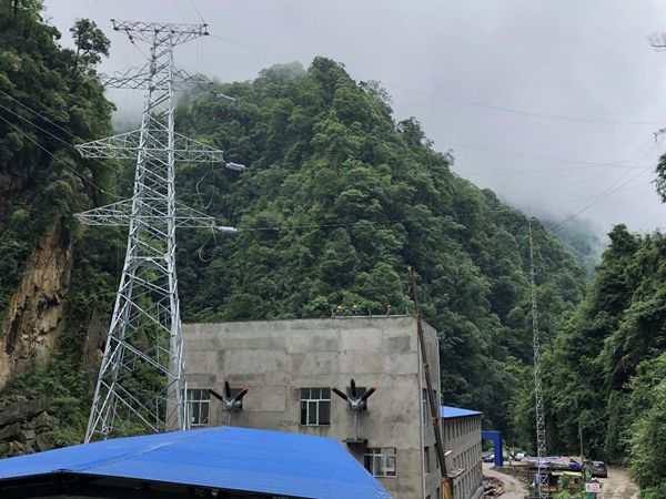 四川天全白沙河流域送出新建工程顺利投运